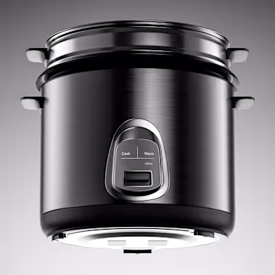 Rice cooker 3D Rendering exploration