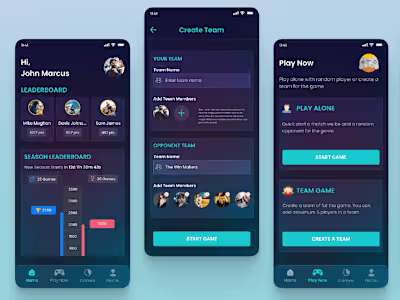 Social Trivial Gaming App