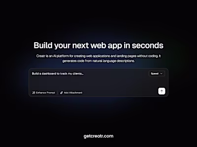 Creatr Product Redesign