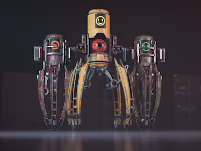 Characters for 3D Game with rigging Animation (game development)