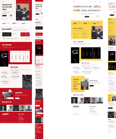 Website Design for an NGO