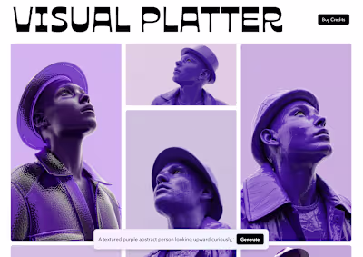 Visual Platter - Image generation, video conversion with AI.