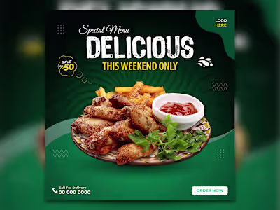 Food Social Media Post