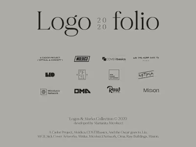 Logofolio 2020 · Logo & Marks