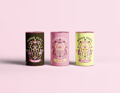 Moon Fuel Magical Tea Brand Design