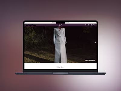 NAIA — Framer Commerce & Shopify E-Commerce Build
