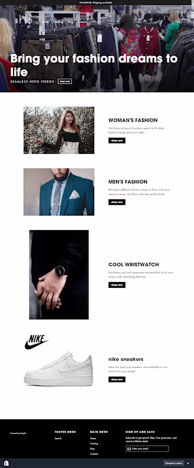 shopify 