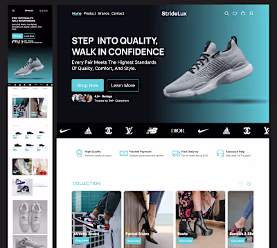 I tried to buy a pair of sneakers last week. The website loo...