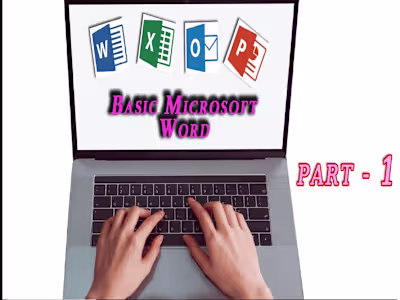 Data Entry and MS office 