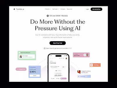 AI Landing Page Design