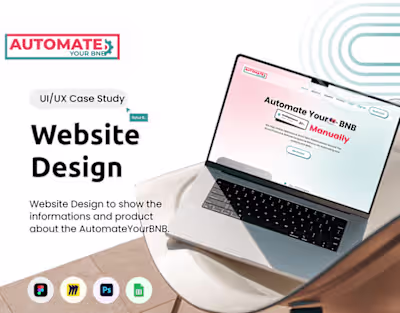 AutomateYourBNB Website Design