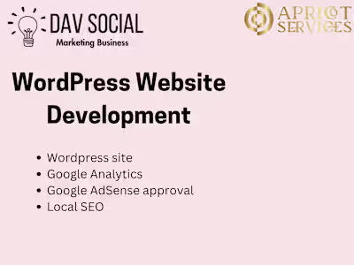 WordPress Development and Maintenance for Small Business