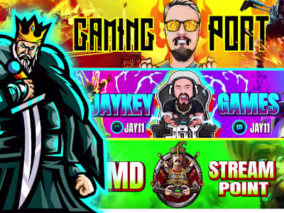 LOGO | GRAPHIC DESIGN |YOUTUBE BANNER DESIGN 