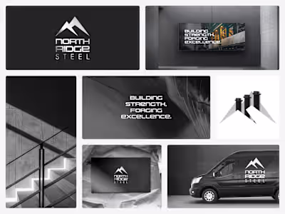 Branding project #2 North Ridge Steel