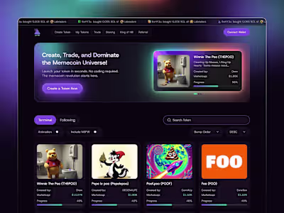 Memecoin Launchpad – Fun Meets Finance