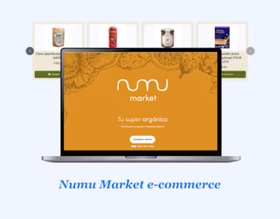 E-commerce UX Research and CRO for Numu Market
