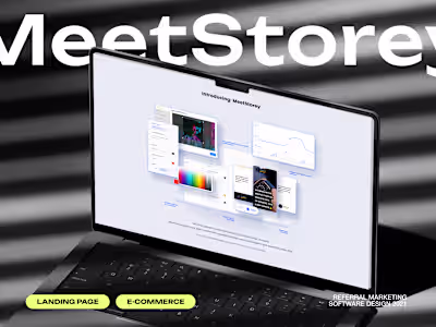 Marketing Tool Landing page