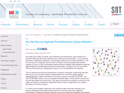 Are We Secure Against Post-Quantum Cyber-Attacks?
