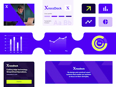 Xross: Corporate brand design
