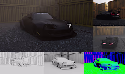 automotive 3D designs