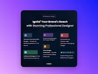 Design Service | Social Media Post