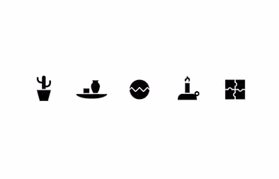 Icons morphing animation on Behance