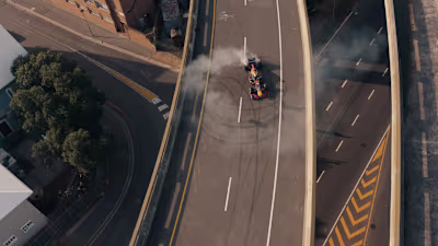 Red Bull | Taxi vs. Coulthard