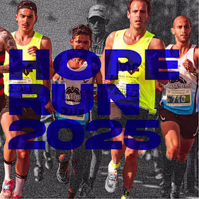 Hope Run 2025 Print Campaign Design