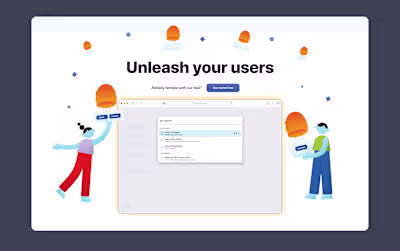 Illustrations for a website 