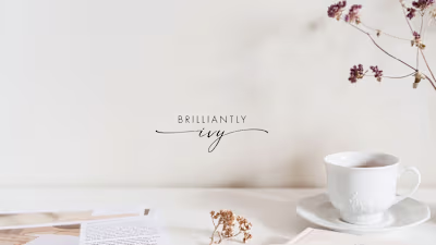 Brand & Website Re-design : Brilliantly Ivy