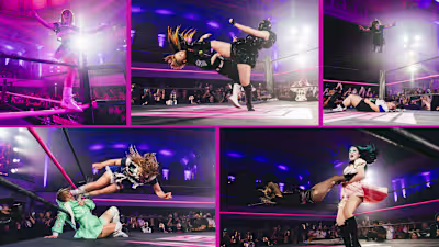 Sukeban’s Female Wrestling League
CREDIT: DIT
Anime Expo