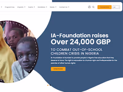 Web Design Project with ADA Compliance Focus