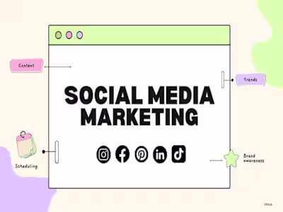 I WILL BE YOUR SOCIAL MEDIA MARKETING MANAGER FOR PRODUCT