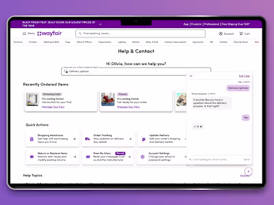 Help & Contact: A one-stop support hub