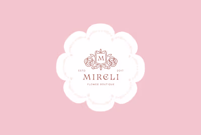MIRELI Flower Boutique: Brand Identity