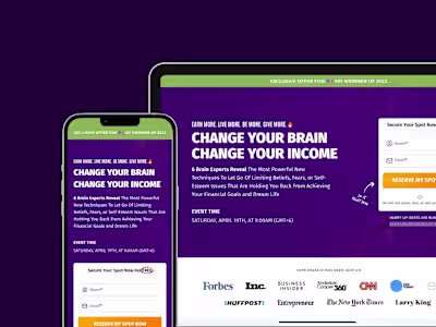 Brainathon Funnel Page Optimization