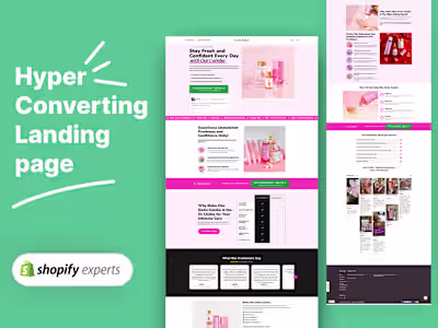 Make Him Swim – DTC Landing Page Built to Convert