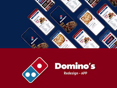 NEW PROPOSAL - INTERFACE DESIGN DOMINO'S APP - PERSONAL PROJECT