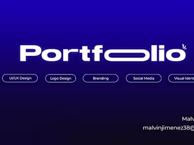 Portfolio | UI/UX & Graphic Design | Malvin Jimenez