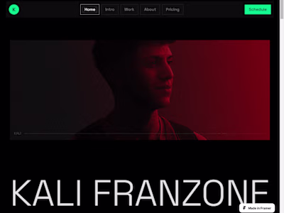 Portfolio Website - Creative Works Showcase