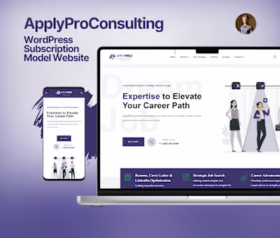 ApplyProConsulting | Subscription Model WordPress Website