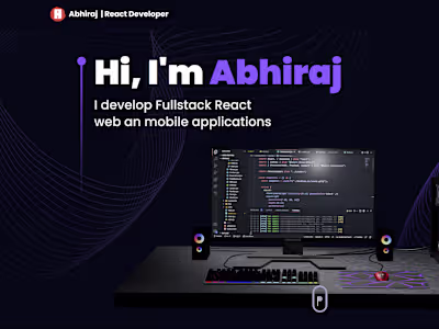 Abhiraj | Portfolio