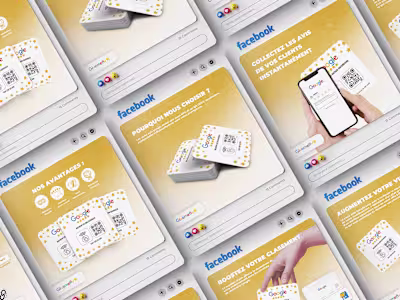 Social Media Pack Design for Givemefive 