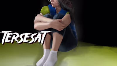 Short animasi seram '' TERSESAT'' Scary short animation  '' LOS…