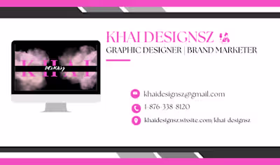 BUSINESS CARD DESIGNS - KHAI DESIGNSZ