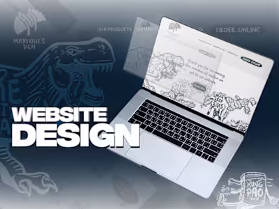 Website UI Landing Page Design