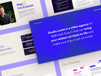 Studio Lewis Sales Deck