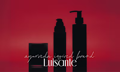 Brand design & Art direction - skincare brand Luisante
