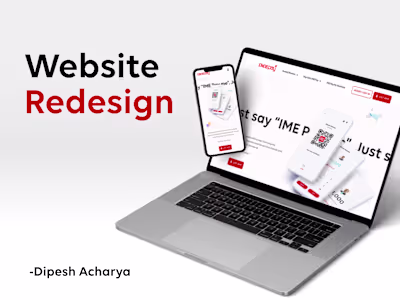 Redesigning the Website for IME Pay