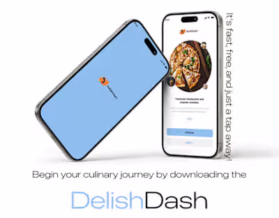 DelishDash - The Food Delivering App